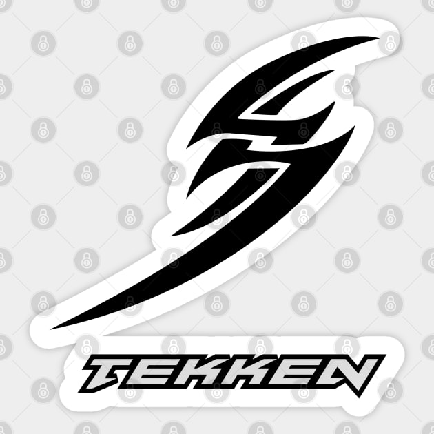 Tekken - Jin Kazama Symbol Sticker by Artevak